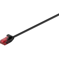 Goobay PATCH CABLE CAT6 UUTP - SLIM | High-Speed, Durable & Flexible Networking Solution - 93715